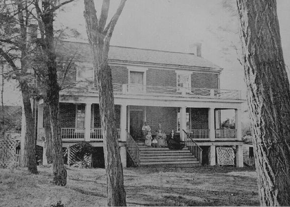The McLean House in Appomattox, VA